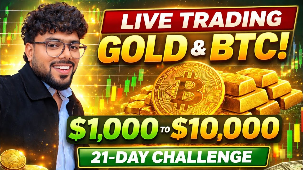 Live Trading on Gold | Bitcoin |Scalp with BSP Concept | #Live #Gold 10Mar 2026