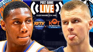 New York Knicks vs. Dallas Mavericks Post Game REPLAY| LIVE From MSG! 🗽🏀