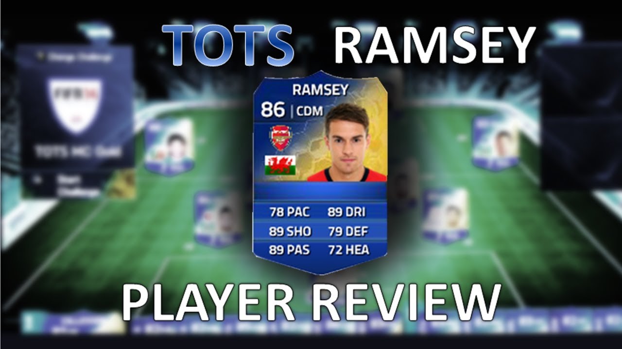 FIFA 14 | TOTS Ramsey 86 | Player Review and In-Game Stats