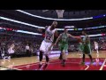 Gibson Drives Through Boston's Defense