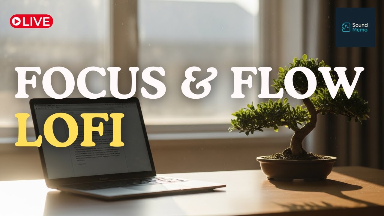 🎧 Office Lofi Focus LIVE 🌿 | Minimal Lofi for Concentration