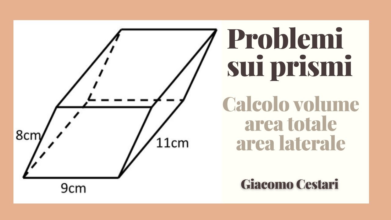 07 Risoluzione di sei problemi sui prismi