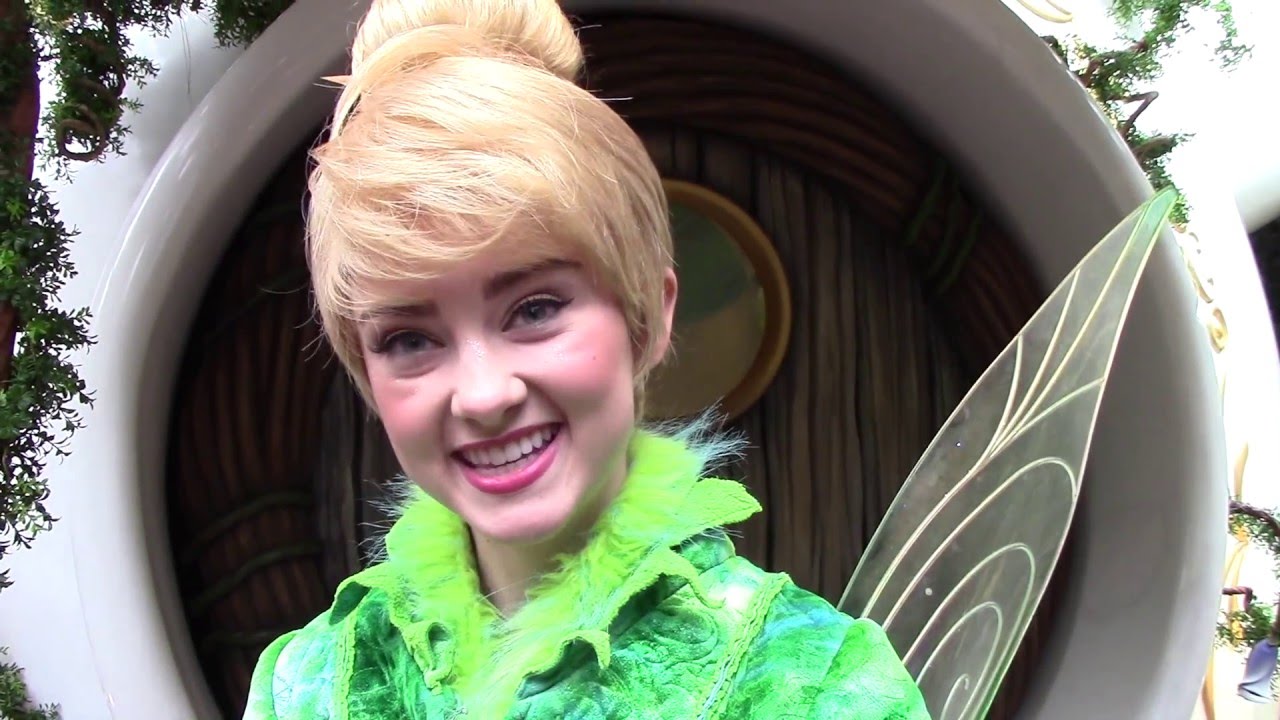 Tinker Bell talks about Terence, Pixie Hollow at Disneyland