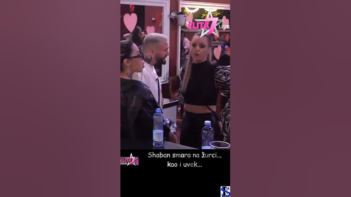 Zadruga Elita? Sha Miona bleji sa mnom