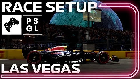 PSGL F1 23 LAS VEGAS - Qualify Lap + RACE Setup 💪