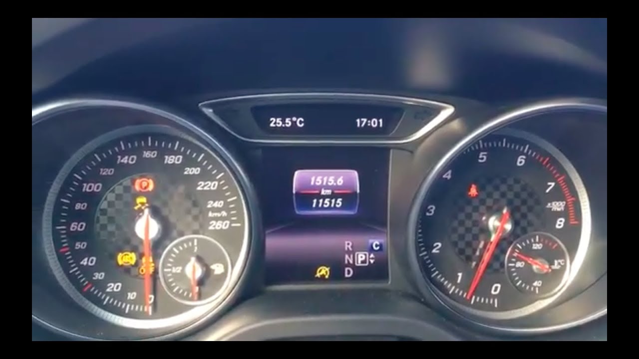 Jak Włączyć Tryb Serwisowy (Wyłączyć Esp, Abs, Kontrolę Trakcji) W Mercedesie A 250 2017 - Youtube