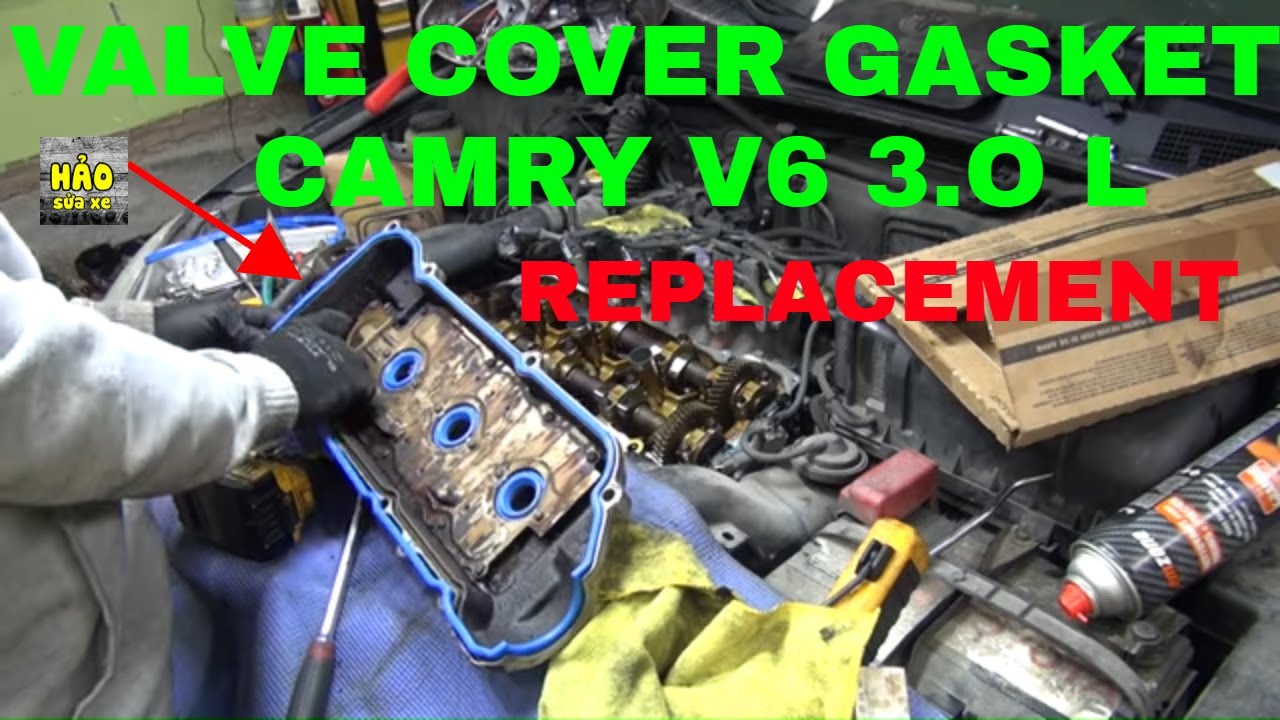 How To Replace Valve Cover Gasket Toyota Camry - YouTube