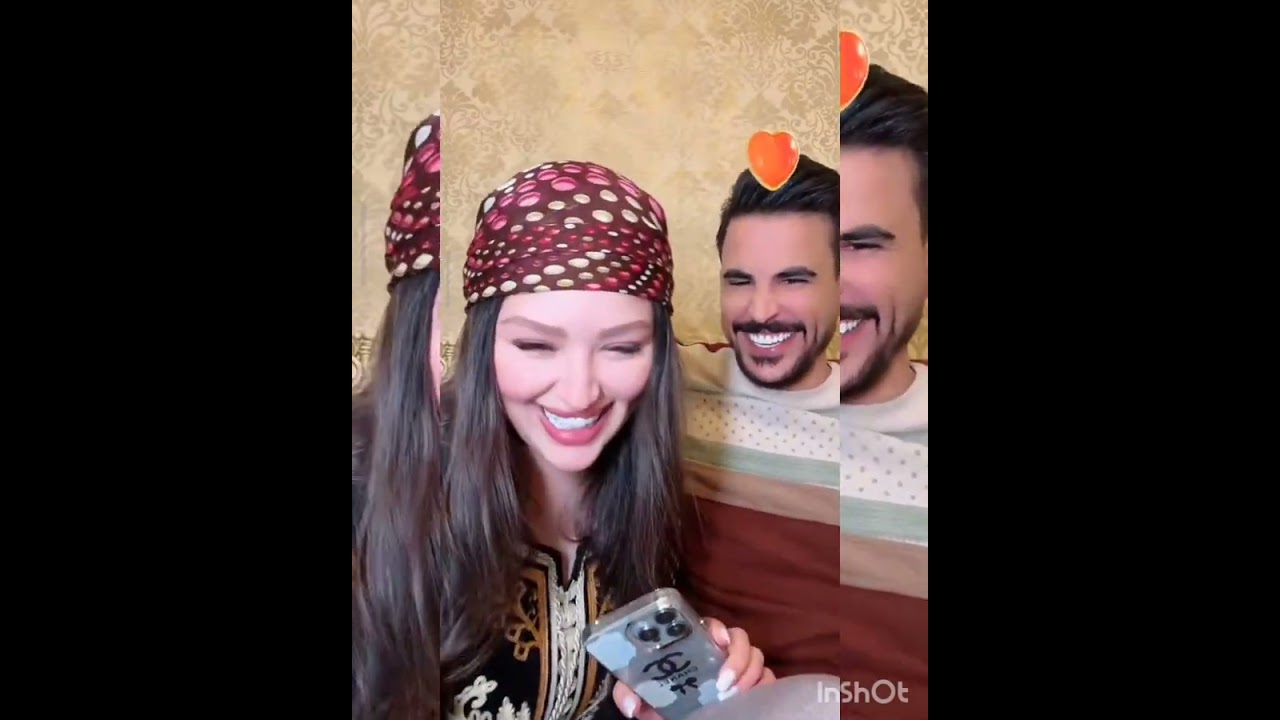 حسحس و رحمة في فقرة الصراحة.اسئلة وأجوبة.بث حسام الامير و رحمة