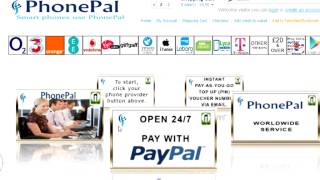 Mobile phone top up with PAYPAL! O2, 3 MOBILE, VODAFONE AND MANY MORE