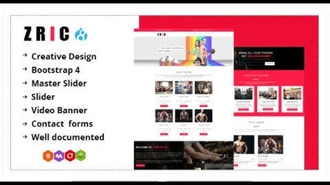 Zric - Fitness Multipages Drupal 8 Theme | Themeforest Templates