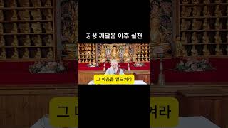 공성 깨달았으면 어떻게 해야하는가#명상#견성성불##경전공부