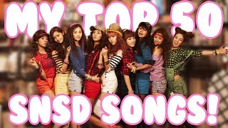 50 lagu generasi perempuan (소녀시대 / 少女時代) teratas saya!