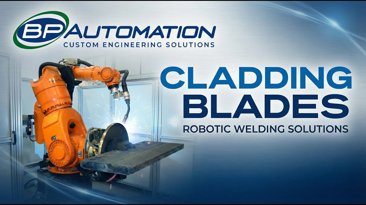 Cladding Blades | Robotic Welding | BP Automation