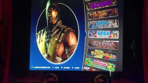 Arcade1up Mortal Kombat II mod