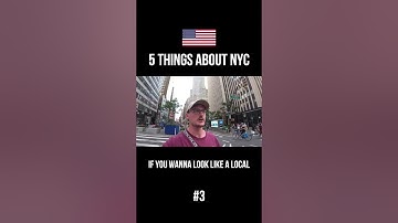 5 Things You Should Know Before You Visit New York City 🇺🇸