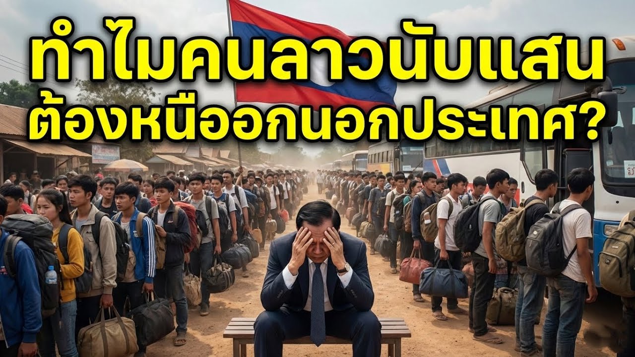 ทำไมคนลาวนับแสนต้องหนีออกนอกประเทศ? เปิดปมวิกฤติลาว 2026 ที่โลกจับตา