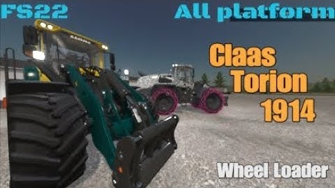 Claas Torion 1914 / New mod for all platforms on FS22