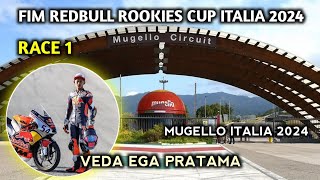 Hasil Race 1 RedBull Rookies Cup Mugello Italia Veda 2024