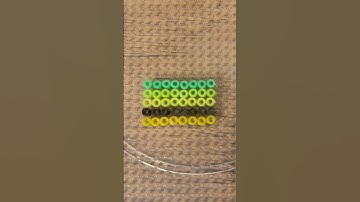 Limegender Pride Flag! | Satisfying Bead Crafting | #limegender #prideflag #xenogender