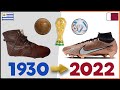 Evolution of world cup  football boots history