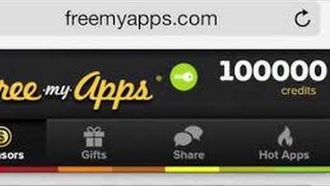 FREEMYAPPS 10000 point HACK =no jailbreak=