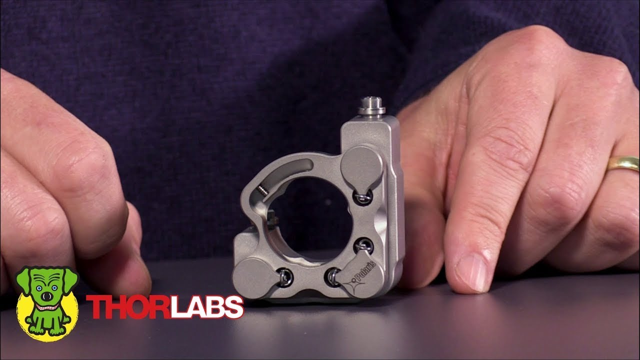 Polaris® Kinematic Mirror Mounts with Vertical-Drive Adjusters
