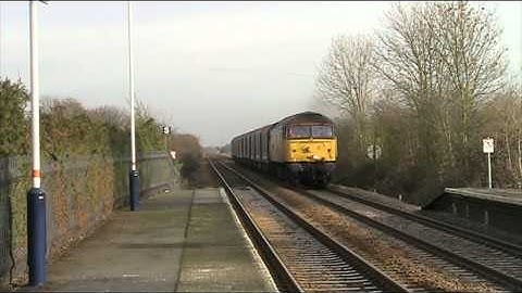 31465 & 47727 "Rebecca" at Hubberts Bridge & Swineshead - 19th January 2011