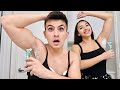 COPYING EVERYTHING MY GIRLFRIEND DOES FOR 24 HOURS!!