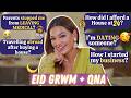 Answering spicy questions  eid grwm bad online dating experience new business sarah sarosh