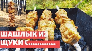 РЕЦЕПТ БОМБА / ШАШЛЫК ИЗ ЩУКИ НА МАНГАЛЕ / ПРОСТО ВОЗЬМИТЕ .....