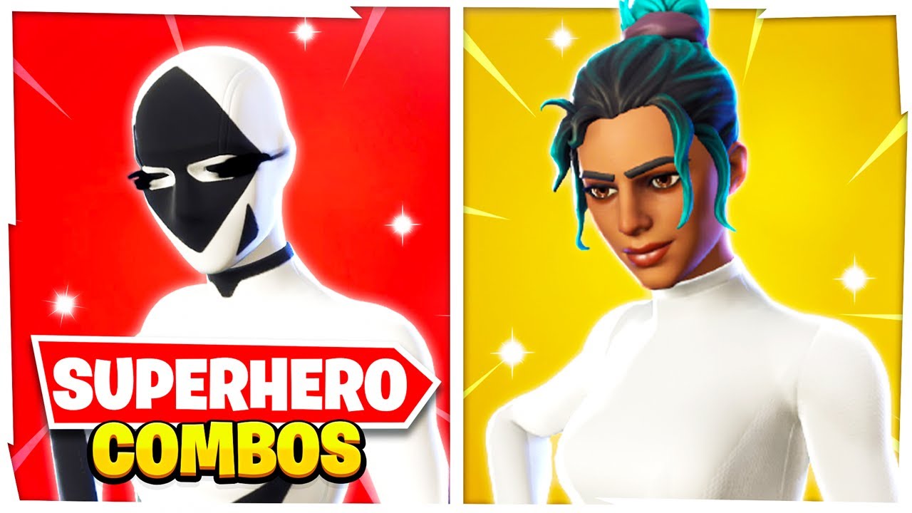 5 New SWEATIEST Superhero COMBOS in Fortnite! (PROS Use These Combos ...