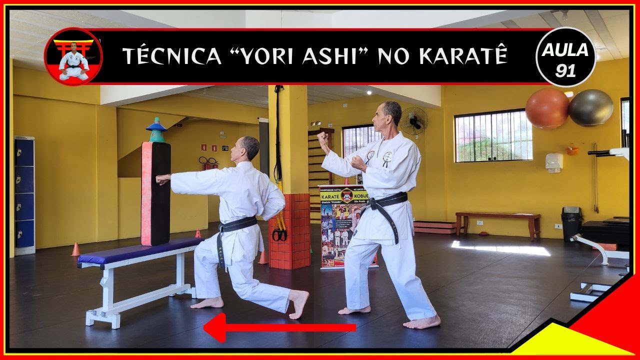 Técnica “Yori Ashi” no Karatê