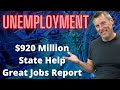 Unemployment Update 11-12-20: GREAT NEWS Jobs Report $980 Million Unemployment Stimulus Biden PUA