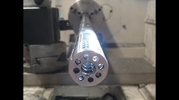 Finks Custom Gunsmithing Custom Machining a Muzzle Break for a Custom Remington 700