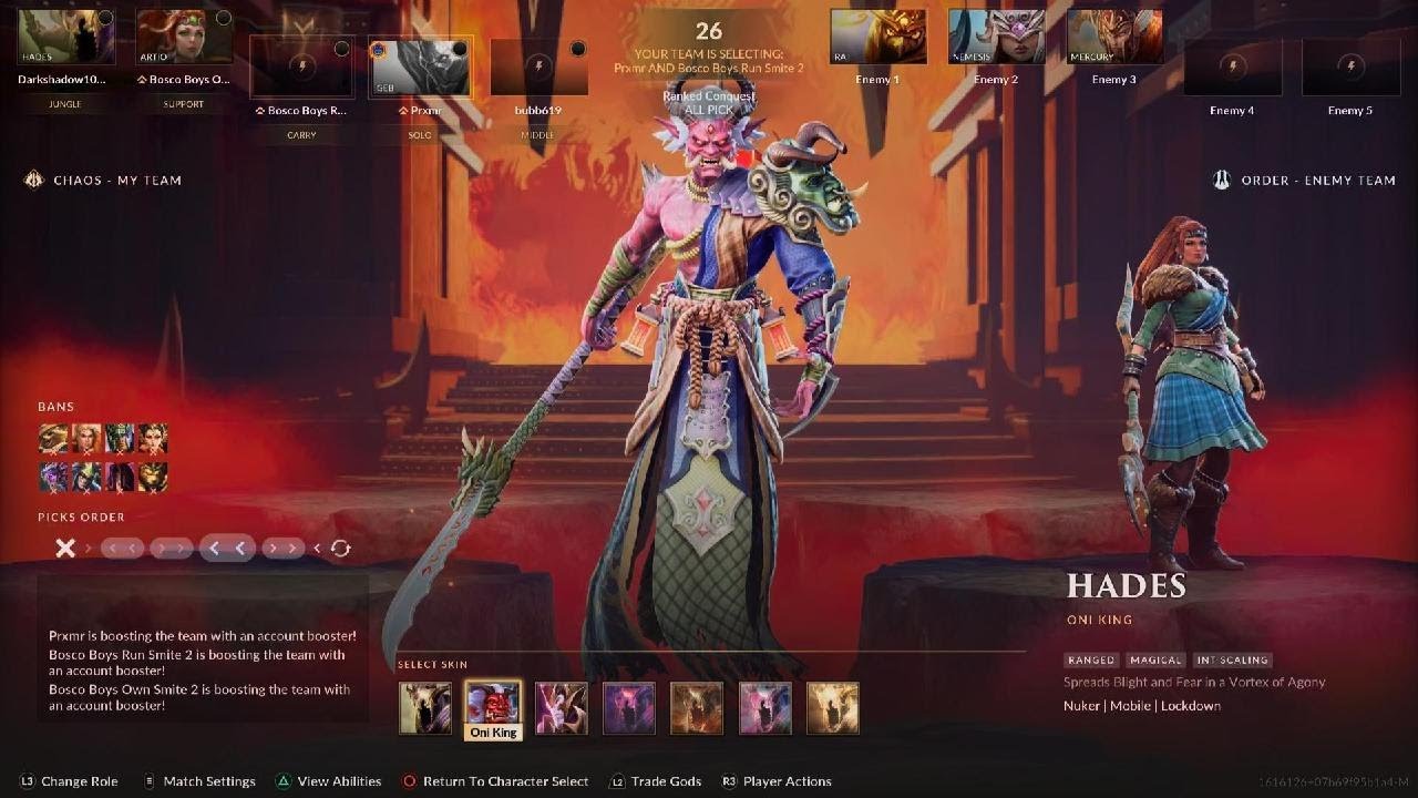 [REUPLOAD] Trio Queue Smite 2 Ranked Conquest