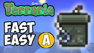 Terraria how to get ANGLER TACKLE BAG (EASY) | Terraria Angler Tackle Bag