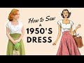 How To Sew a 1950's Pullover Wrap Dress | Butterick 6212