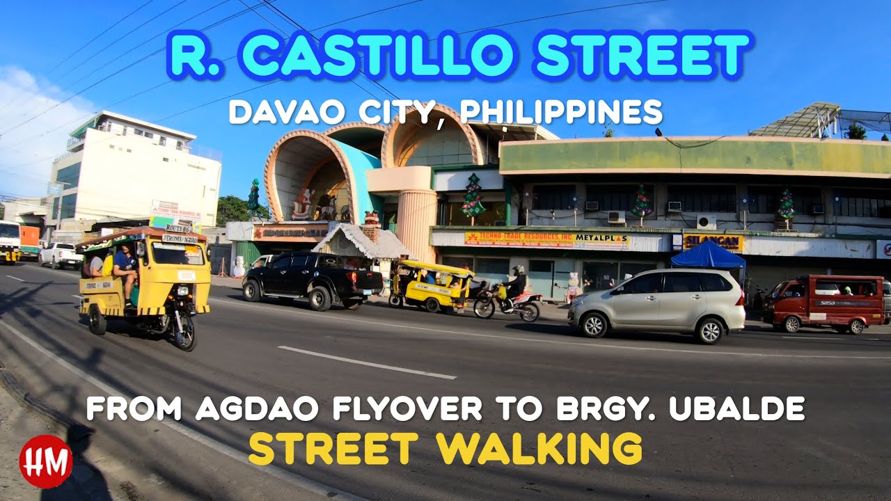R. Castillo Street Walking Tour Part 1 (Agdao Flyover to Brgy Ubalde