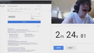 69420 Google Number Generator (WORLD RECORD)