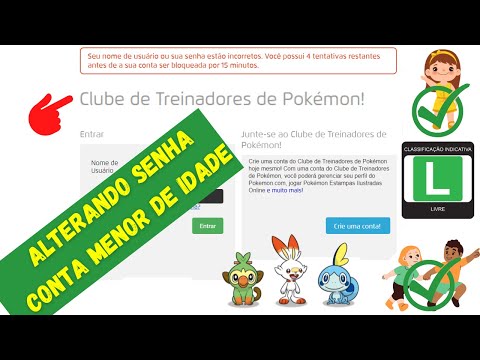 Como recuperar a senha do Pokémon GO