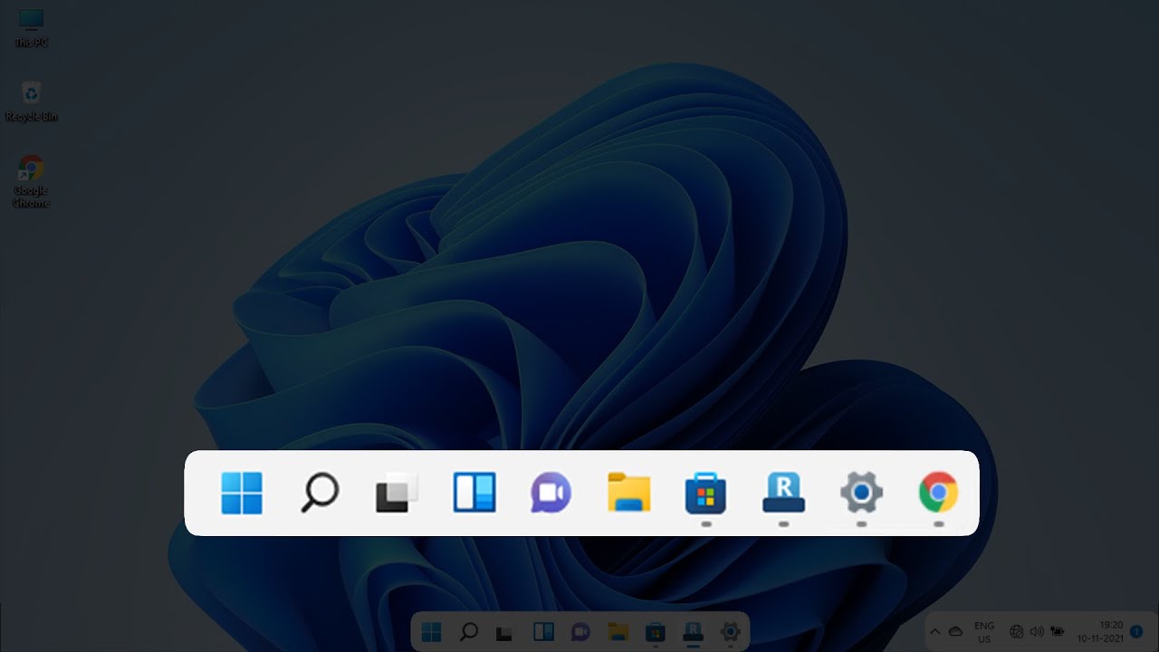 How to Make Rounded Taskbar in Windows 11 || Enable Rounded Taskbar ...