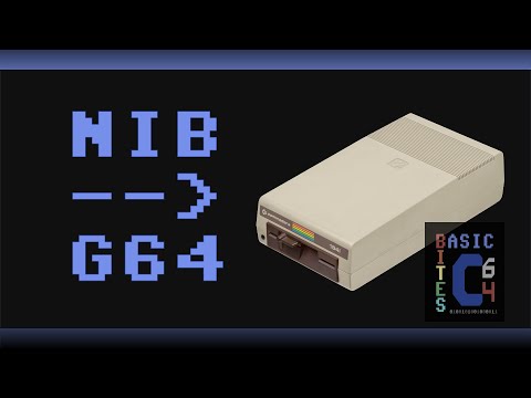 NIB डिस्क छवि फ़ाइलों का उपयोग कैसे करें | कमोडोर 64
