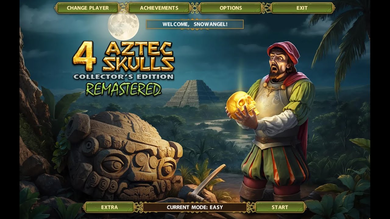 4 Aztec Skulls Remastered Collector's Edition - Intro & Gameplay