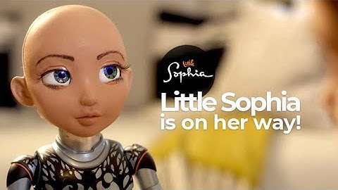 LITTLE SOPHIA - cute little robot | INTRODUCING OFFICIAL