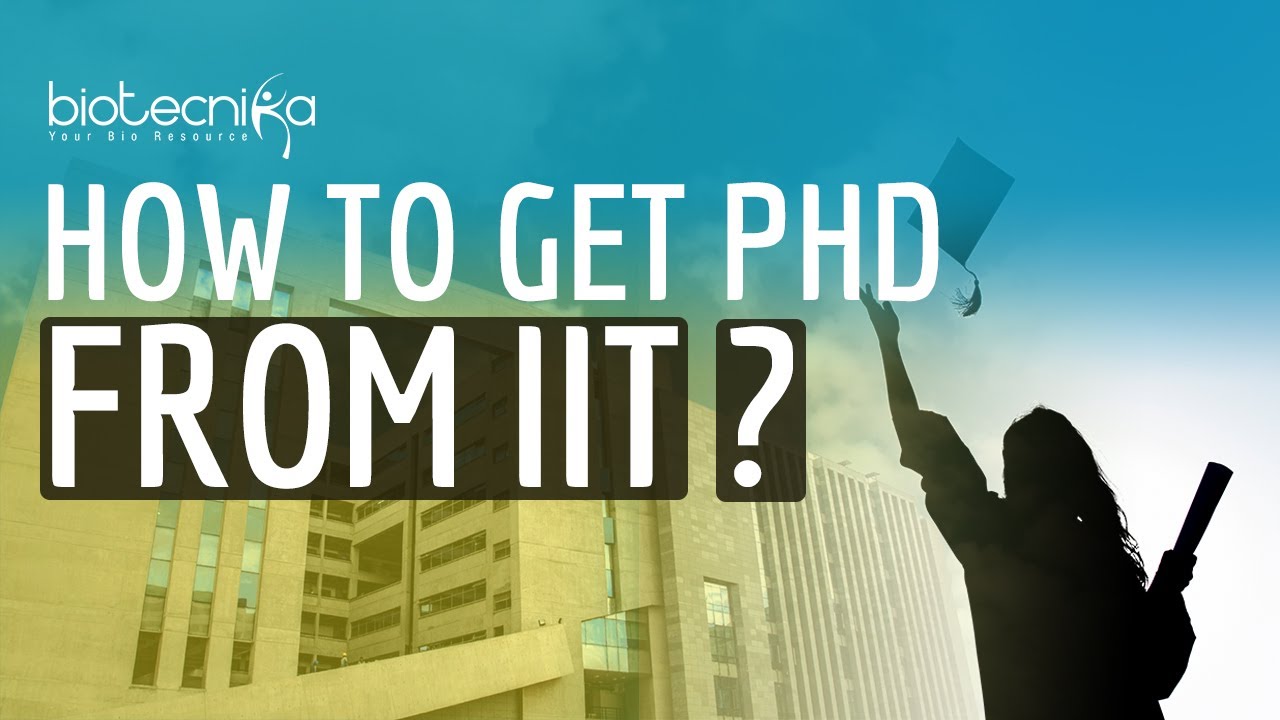 how to get phd from iit