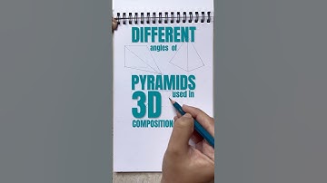 #nata #jeebarch #drawingforbeginners #3ddrawing #2d3d #howtodraw #drawingtutorial #pyramid #sketch