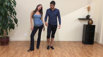How to move your body Salsa Dancing Lesson #2: Knee action