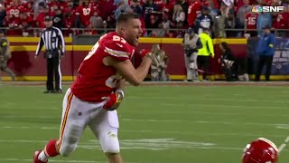 Travis Kelce FURIOUS after dropped pass leading to INT screenshot 4