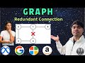 LeetCode 684 | Redundant Connection | Python DFS Explained | AlgoYogi