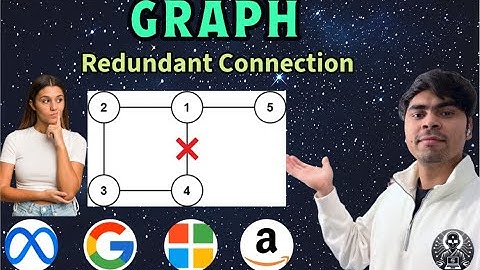 LeetCode 684 | Redundant Connection | Python DFS Explained | AlgoYogi